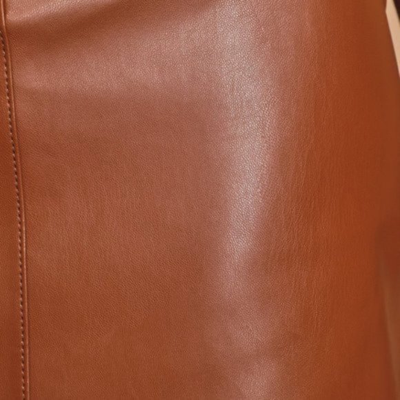 NEW BB Dakota Keep Livin Vegan Leather Skirt 4 - Picture 3 of 5